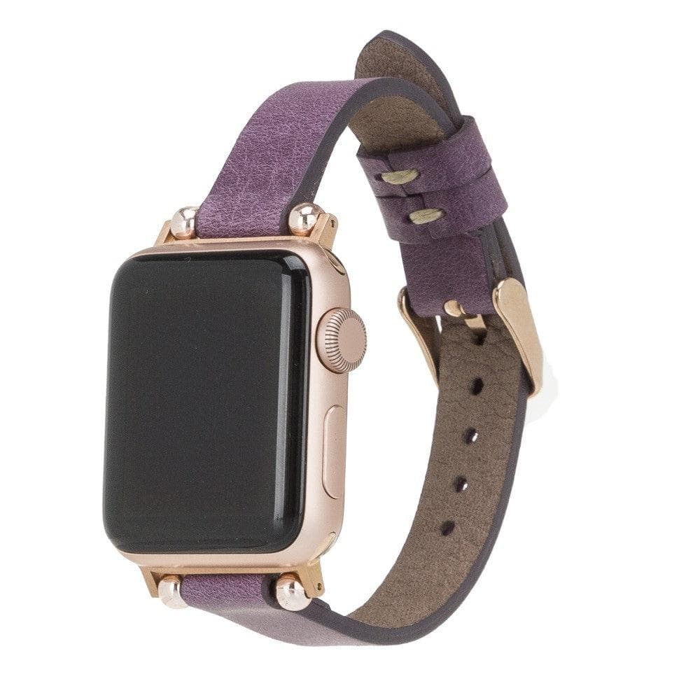 Wollaton Ferro Apple Watch Leather Strap g7 Bornbor